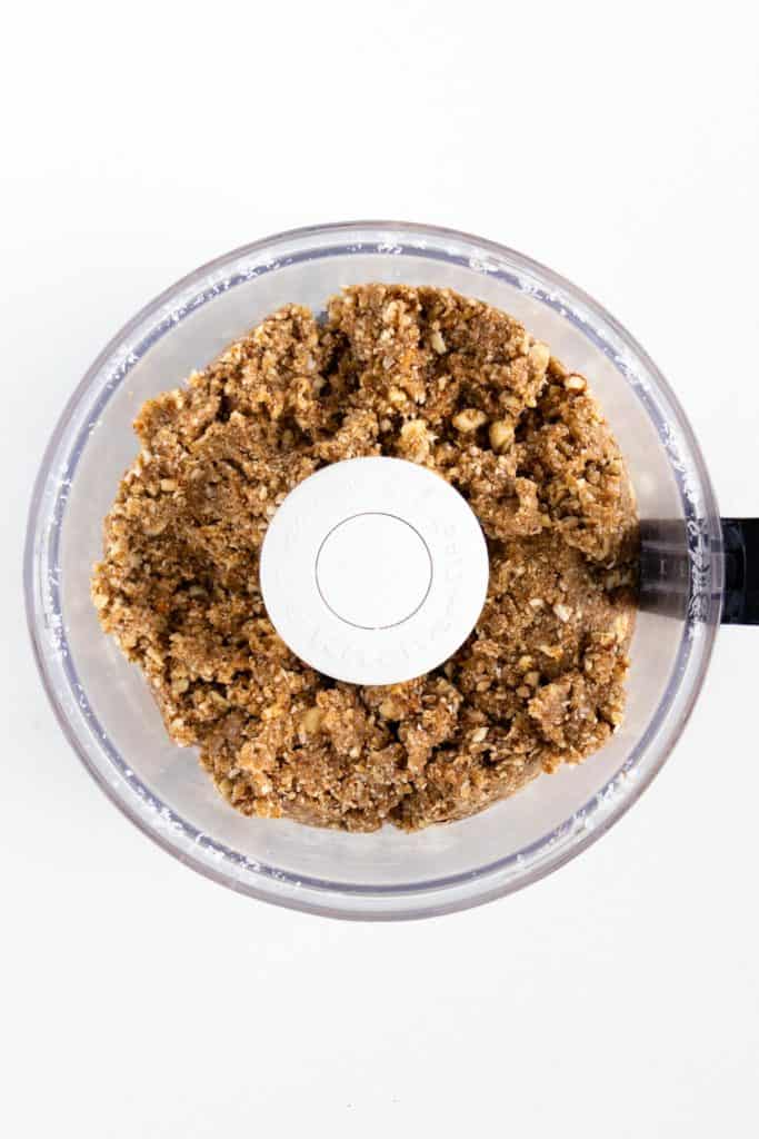 no-bake cookie dough in a food processor