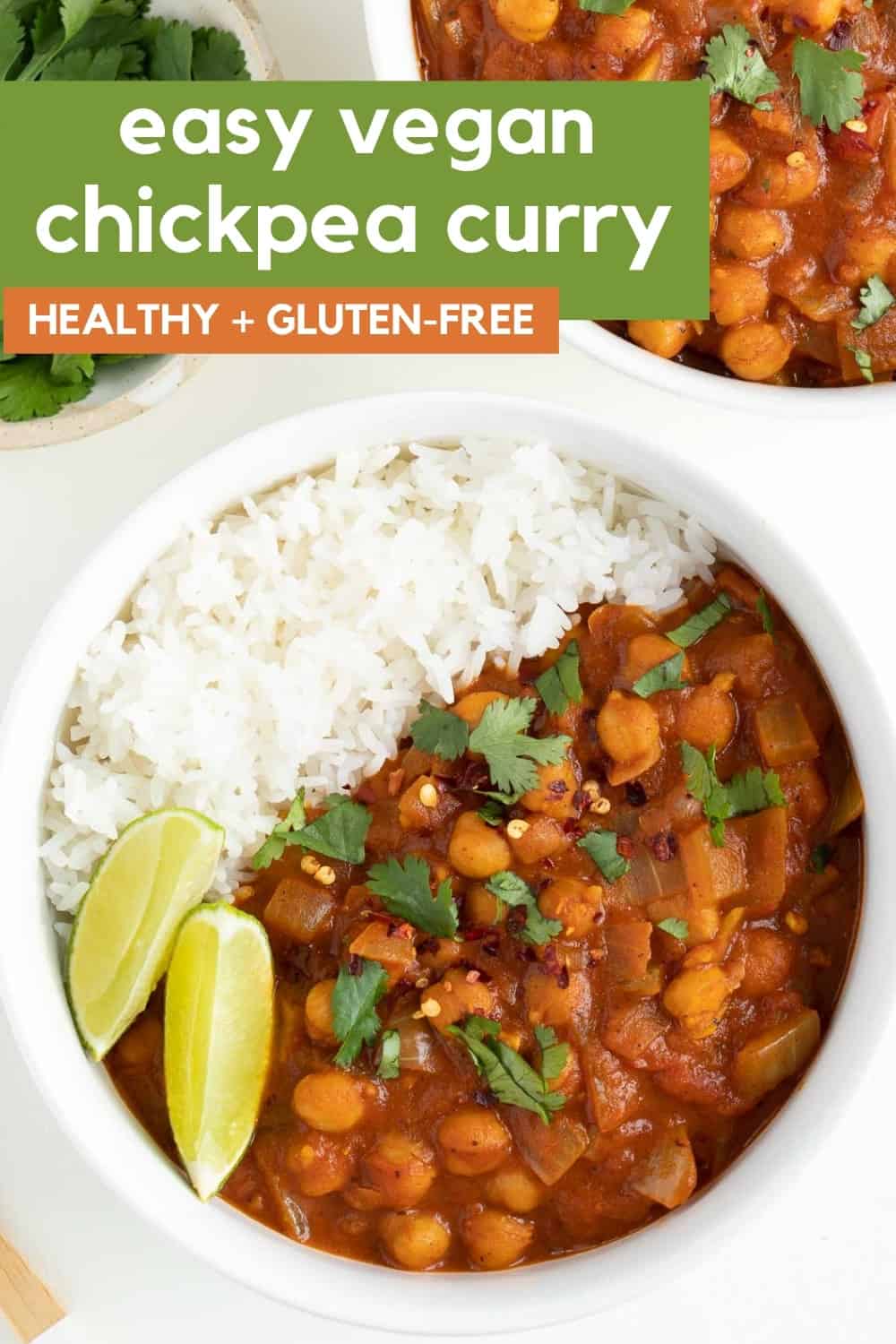 Easy Chickpea Curry - Purely Kaylie