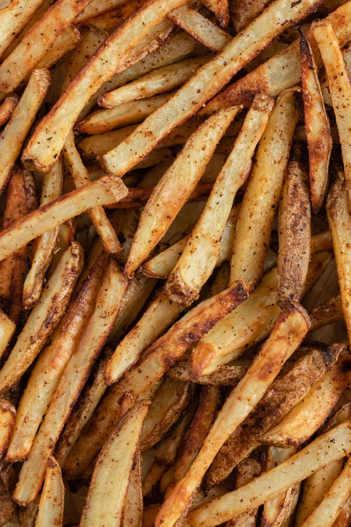 crispy baked french fries