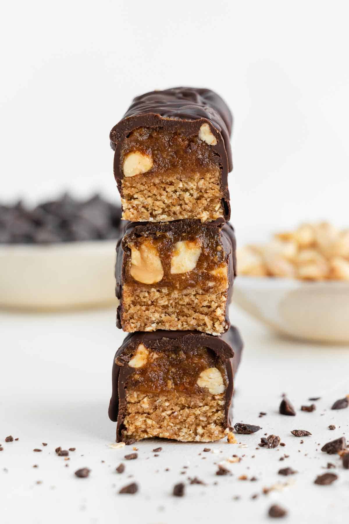 Vegan Snickers Bars