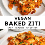 Vegan Baked Ziti - Purely Kaylie