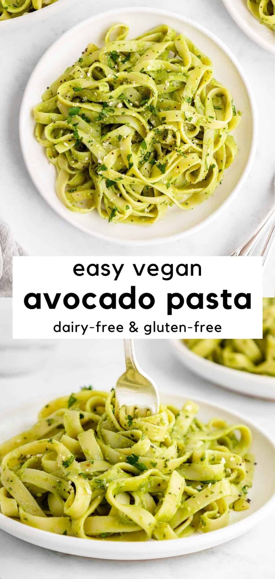 Avocado Pasta (Vegan) - Purely Kaylie