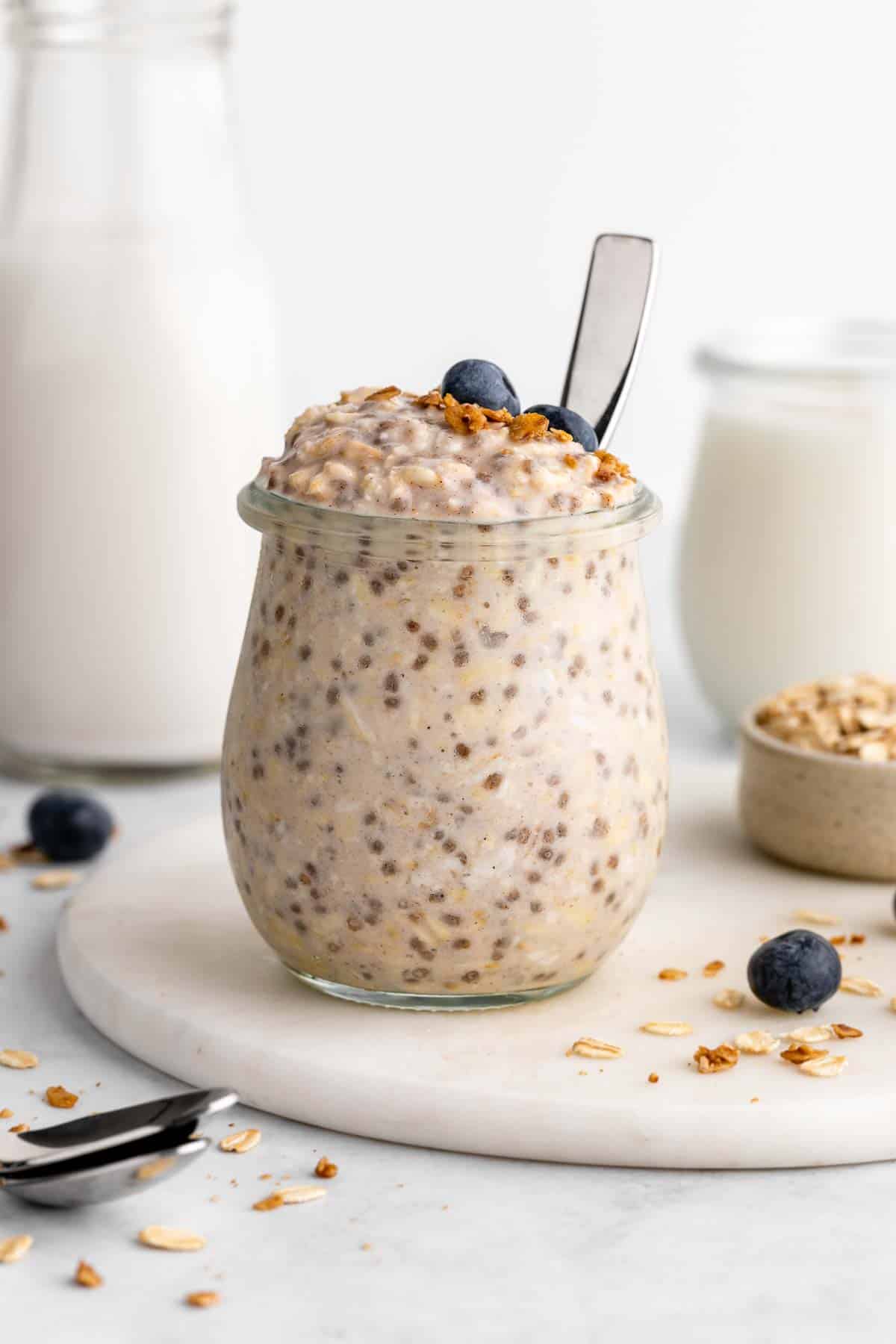 Basic Overnight Oats - Purely Kaylie