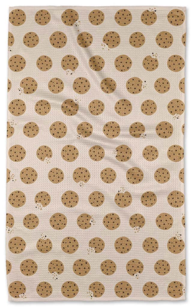 cookie crumble geometry house kitchen tea towel