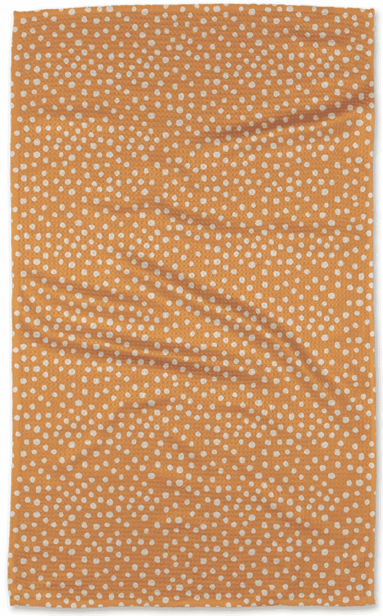 the sweet sunshine kitchen tea towel made by Geometry House